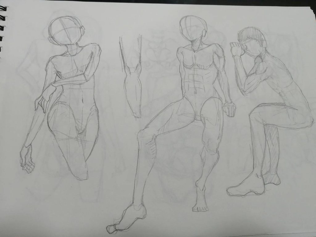 クロッキーを半年継続してみて感じた 継続のコツ 落ちるとこまで落ちました